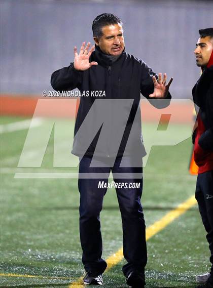 Thumbnail 1 in Lynwood vs. Firebaugh (LUSD Annual Soccer Derby) photogallery.