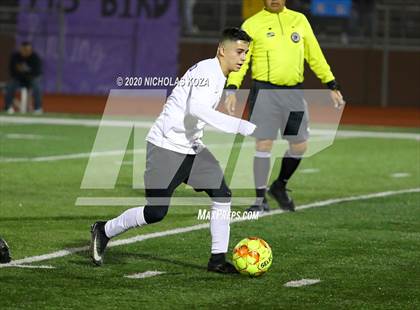 Thumbnail 3 in Lynwood vs. Firebaugh (LUSD Annual Soccer Derby) photogallery.
