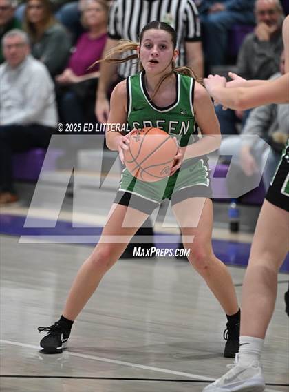 Thumbnail 2 in Green @ Hiland (OHSAA DIV VII Regional Semifinal) photogallery.