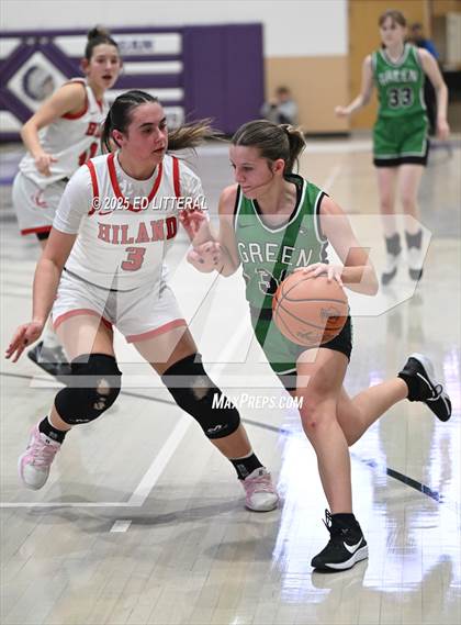 Thumbnail 1 in Green @ Hiland (OHSAA DIV VII Regional Semifinal) photogallery.