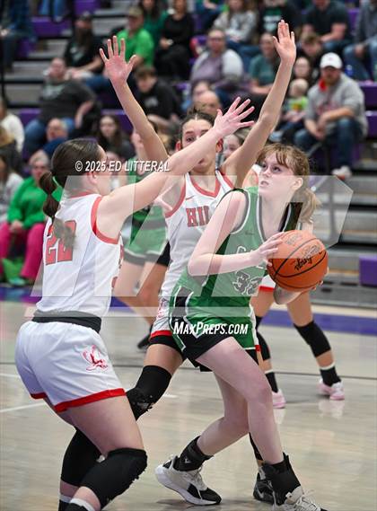Thumbnail 1 in Green @ Hiland (OHSAA DIV VII Regional Semifinal) photogallery.