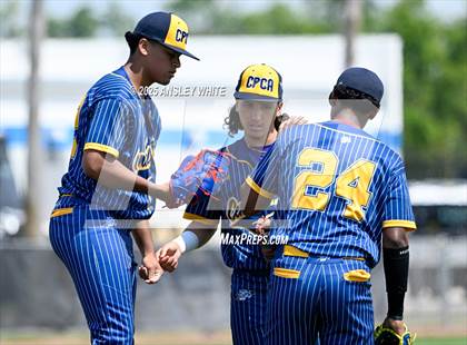 Thumbnail 3 in Combine Academy National vs. Central Pointe Christian Academy National (IMG Academy National Classic) photogallery.