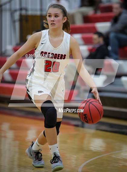 Thumbnail 2 in Cleveland vs. Albuquerque Academy (Joe Armijo Basketball Classic) photogallery.