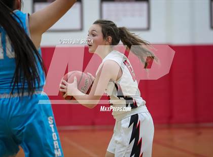 Thumbnail 3 in Cleveland vs. Albuquerque Academy (Joe Armijo Basketball Classic) photogallery.