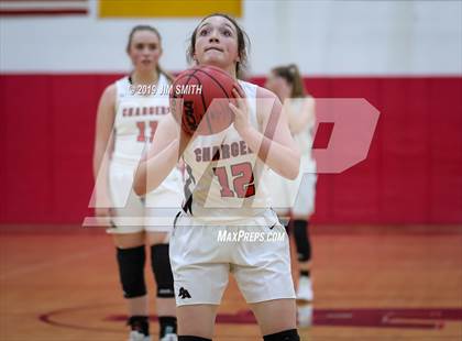 Thumbnail 3 in Cleveland vs. Albuquerque Academy (Joe Armijo Basketball Classic) photogallery.