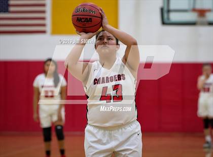 Thumbnail 1 in Cleveland vs. Albuquerque Academy (Joe Armijo Basketball Classic) photogallery.