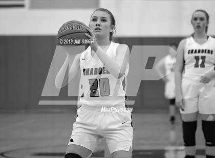 Thumbnail 2 in Cleveland vs. Albuquerque Academy (Joe Armijo Basketball Classic) photogallery.