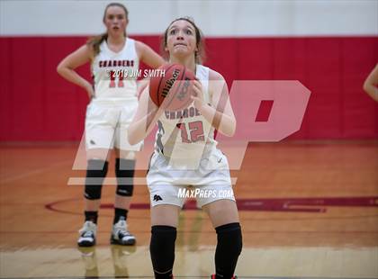 Thumbnail 2 in Cleveland vs. Albuquerque Academy (Joe Armijo Basketball Classic) photogallery.
