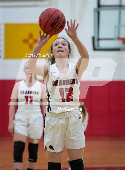 Thumbnail 2 in Cleveland vs. Albuquerque Academy (Joe Armijo Basketball Classic) photogallery.