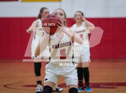 Thumbnail 2 in Cleveland vs. Albuquerque Academy (Joe Armijo Basketball Classic) photogallery.