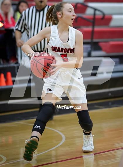 Thumbnail 2 in Cleveland vs. Albuquerque Academy (Joe Armijo Basketball Classic) photogallery.