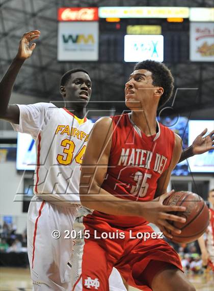 Thumbnail 3 in Fairfax vs. Mater Dei (CIF SoCal Regional Open Division Final) photogallery.