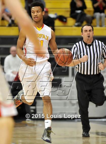 Thumbnail 2 in Fairfax vs. Mater Dei (CIF SoCal Regional Open Division Final) photogallery.