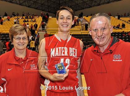 Thumbnail 3 in Fairfax vs. Mater Dei (CIF SoCal Regional Open Division Final) photogallery.