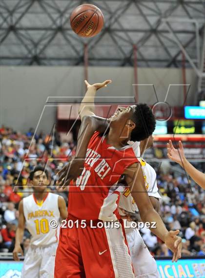 Thumbnail 1 in Fairfax vs. Mater Dei (CIF SoCal Regional Open Division Final) photogallery.