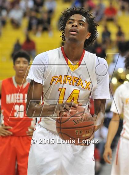 Thumbnail 1 in Fairfax vs. Mater Dei (CIF SoCal Regional Open Division Final) photogallery.