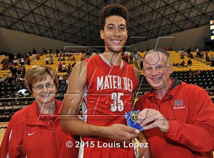 Thumbnail 2 in Fairfax vs. Mater Dei (CIF SoCal Regional Open Division Final) photogallery.