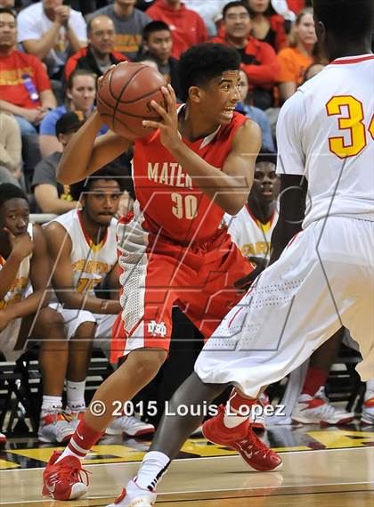 Thumbnail 1 in Fairfax vs. Mater Dei (CIF SoCal Regional Open Division Final) photogallery.