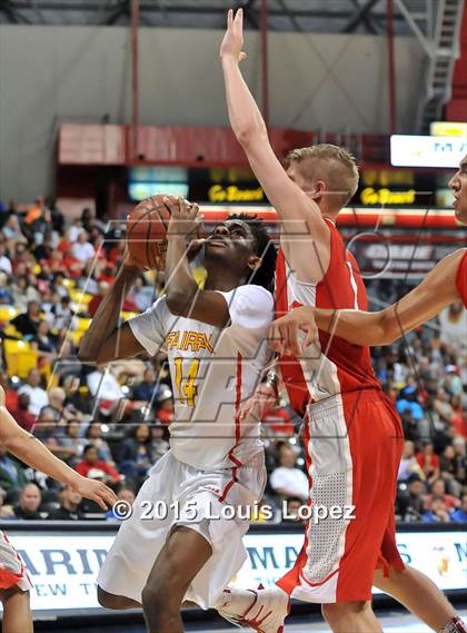 Thumbnail 2 in Fairfax vs. Mater Dei (CIF SoCal Regional Open Division Final) photogallery.
