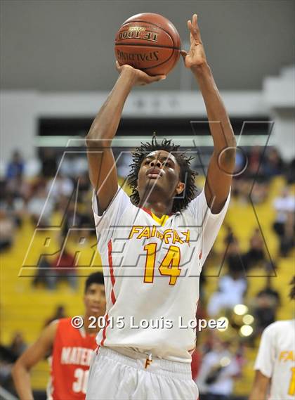 Thumbnail 3 in Fairfax vs. Mater Dei (CIF SoCal Regional Open Division Final) photogallery.