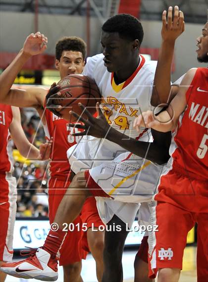 Thumbnail 1 in Fairfax vs. Mater Dei (CIF SoCal Regional Open Division Final) photogallery.