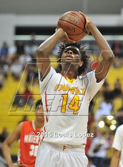 Thumbnail 2 in Fairfax vs. Mater Dei (CIF SoCal Regional Open Division Final) photogallery.