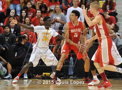Thumbnail 2 in Fairfax vs. Mater Dei (CIF SoCal Regional Open Division Final) photogallery.