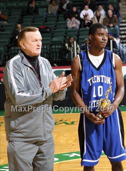 Thumbnail 3 in Trenton Catholic Academy vs. Findlay Prep (PrimeTime Shootout) photogallery.