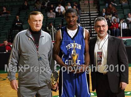 Thumbnail 2 in Trenton Catholic Academy vs. Findlay Prep (PrimeTime Shootout) photogallery.