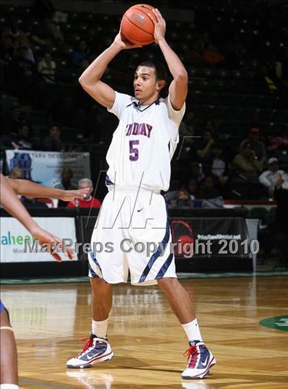 Thumbnail 3 in Trenton Catholic Academy vs. Findlay Prep (PrimeTime Shootout) photogallery.