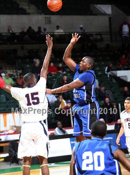Thumbnail 1 in Trenton Catholic Academy vs. Findlay Prep (PrimeTime Shootout) photogallery.