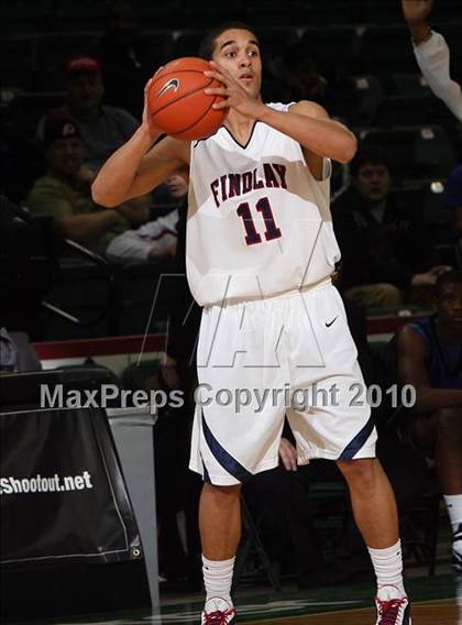Thumbnail 1 in Trenton Catholic Academy vs. Findlay Prep (PrimeTime Shootout) photogallery.