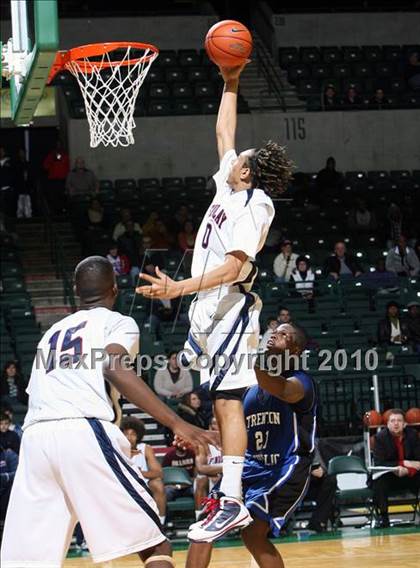 Thumbnail 2 in Trenton Catholic Academy vs. Findlay Prep (PrimeTime Shootout) photogallery.