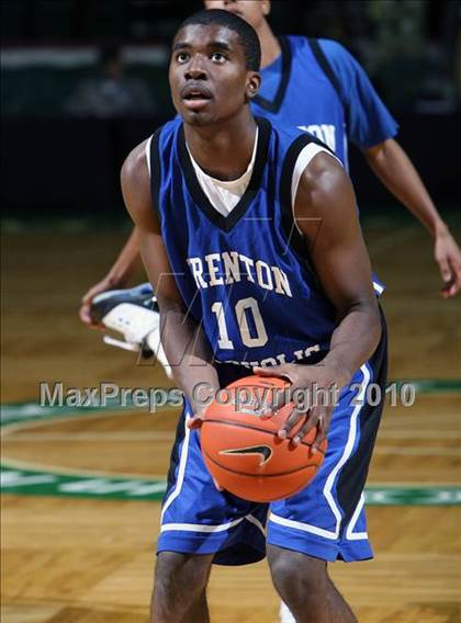 Thumbnail 3 in Trenton Catholic Academy vs. Findlay Prep (PrimeTime Shootout) photogallery.
