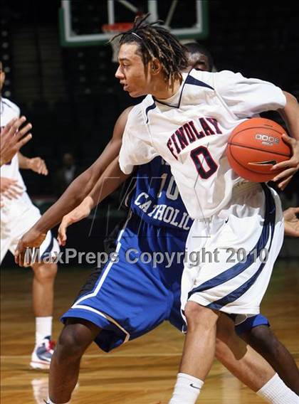 Thumbnail 3 in Trenton Catholic Academy vs. Findlay Prep (PrimeTime Shootout) photogallery.
