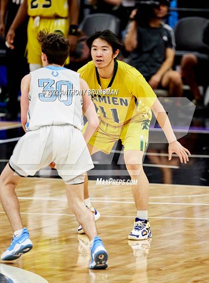 Thumbnail 3 in Damien vs Clovis North (CIF State D1 Final) photogallery.