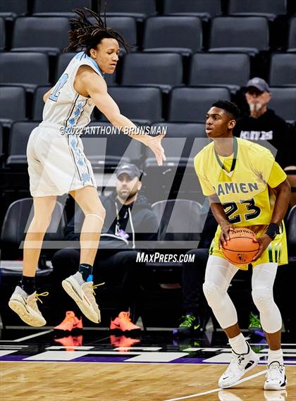 Thumbnail 2 in Damien vs Clovis North (CIF State D1 Final) photogallery.