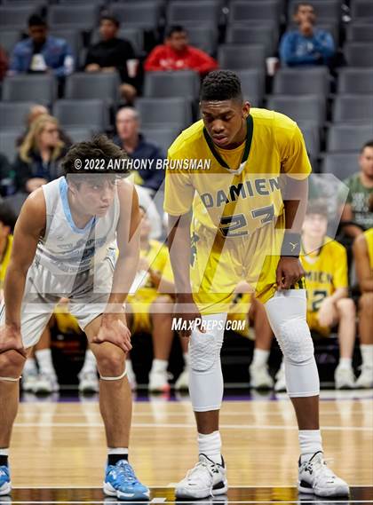 Thumbnail 1 in Damien vs Clovis North (CIF State D1 Final) photogallery.