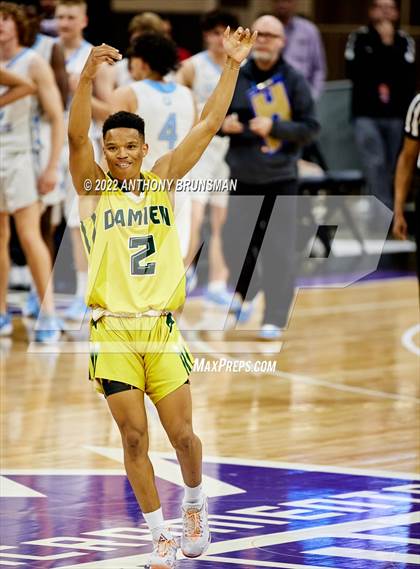 Thumbnail 3 in Damien vs Clovis North (CIF State D1 Final) photogallery.