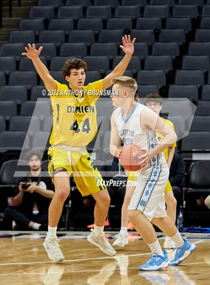 Thumbnail 1 in Damien vs Clovis North (CIF State D1 Final) photogallery.