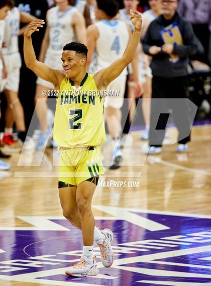 Thumbnail 2 in Damien vs Clovis North (CIF State D1 Final) photogallery.