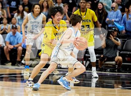 Thumbnail 1 in Damien vs Clovis North (CIF State D1 Final) photogallery.