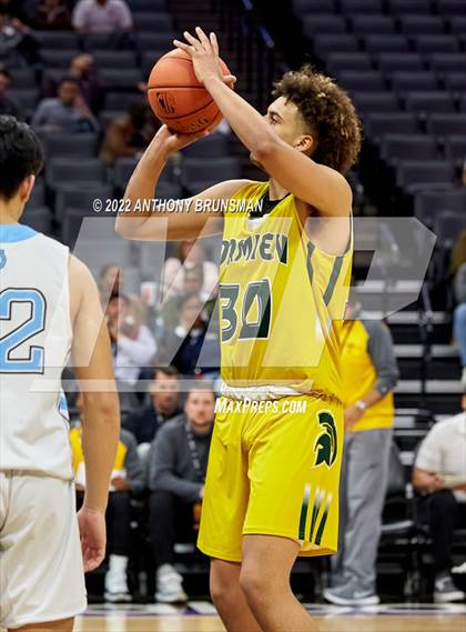 Thumbnail 1 in Damien vs Clovis North (CIF State D1 Final) photogallery.