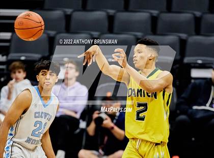 Thumbnail 1 in Damien vs Clovis North (CIF State D1 Final) photogallery.