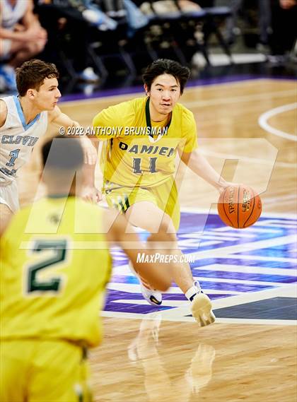 Thumbnail 3 in Damien vs Clovis North (CIF State D1 Final) photogallery.