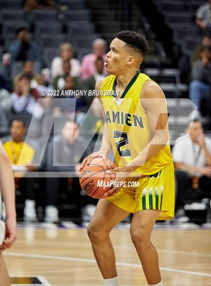 Thumbnail 1 in Damien vs Clovis North (CIF State D1 Final) photogallery.