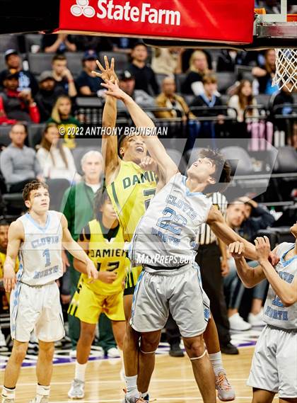 Thumbnail 1 in Damien vs Clovis North (CIF State D1 Final) photogallery.