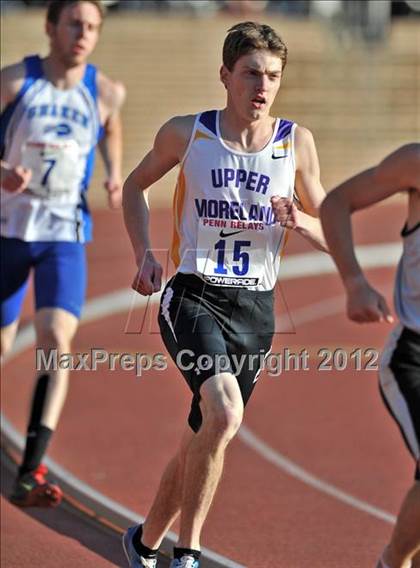 Thumbnail 2 in Penn Relays (Mile Run Championship) photogallery.
