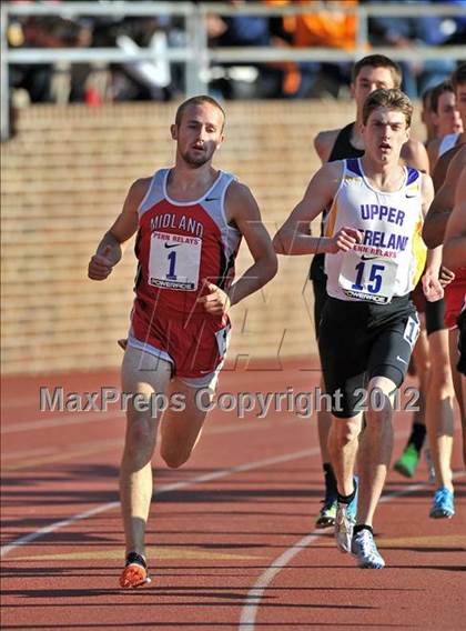 Thumbnail 1 in Penn Relays (Mile Run Championship) photogallery.