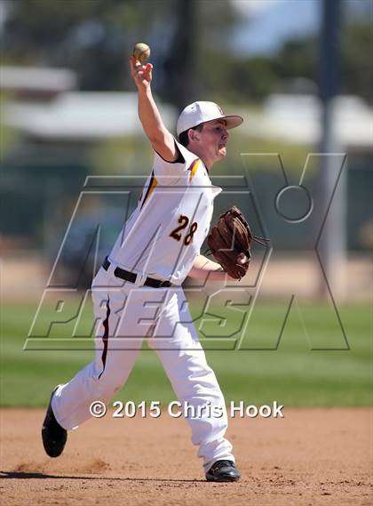 Thumbnail 2 in Mountain View vs Blanchard (Lancer Baseball Classic) photogallery.